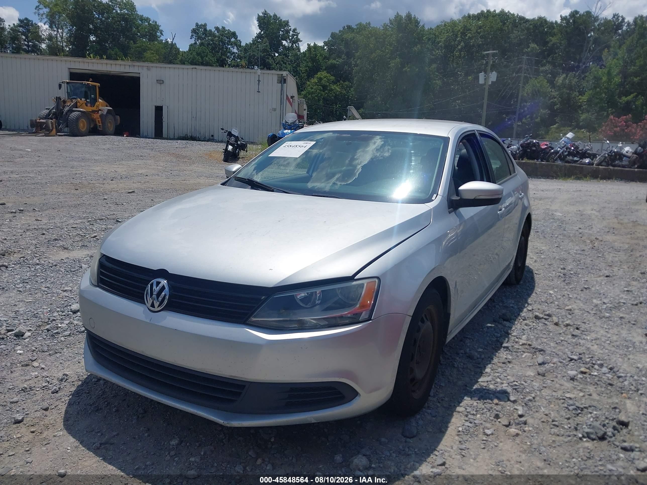 2014 Volkswagen Jetta 1.8t Se Серебряный vin: 3VWD07AJXEM217851