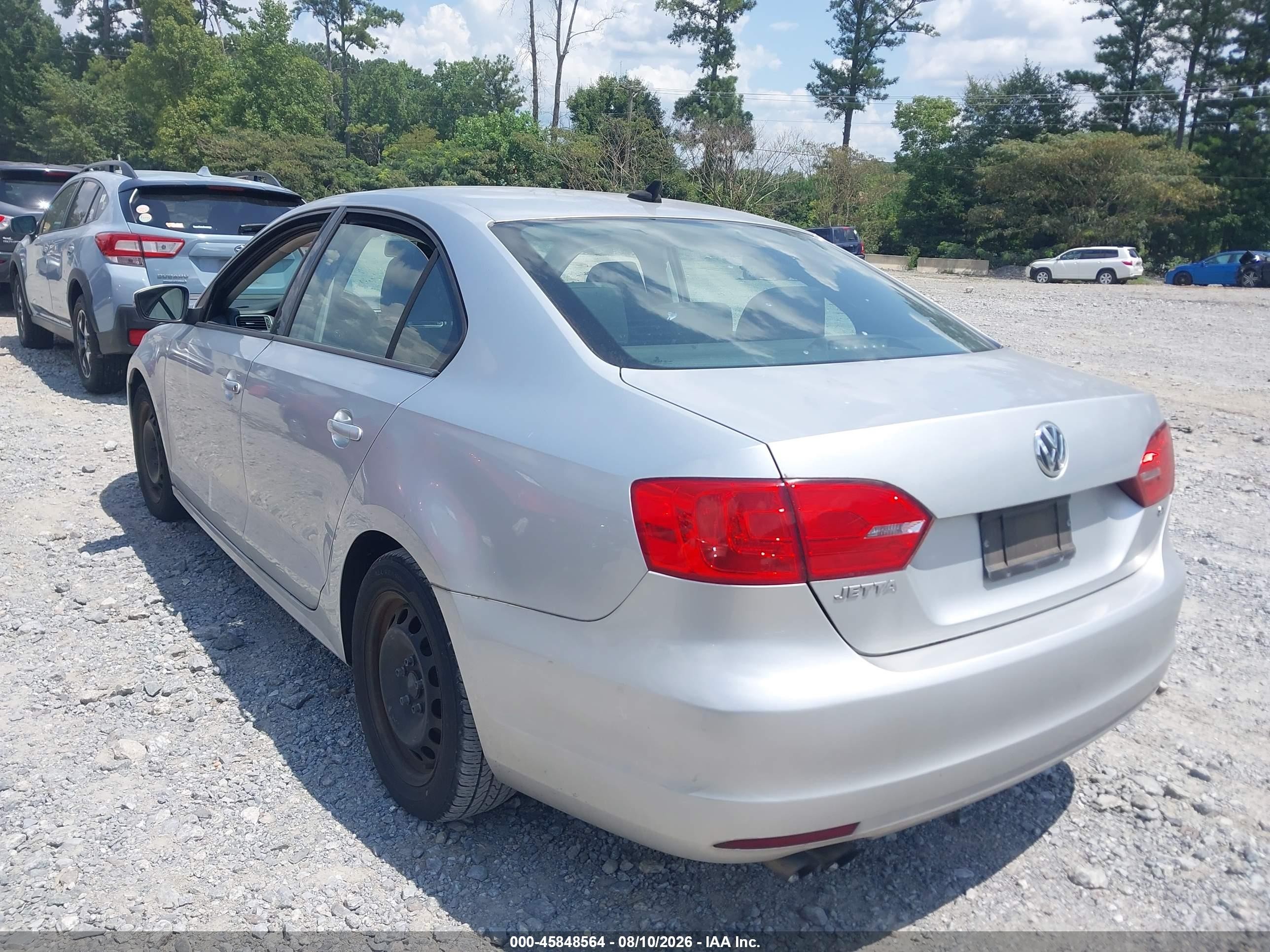 2014 Volkswagen Jetta 1.8t Se Серебряный vin: 3VWD07AJXEM217851