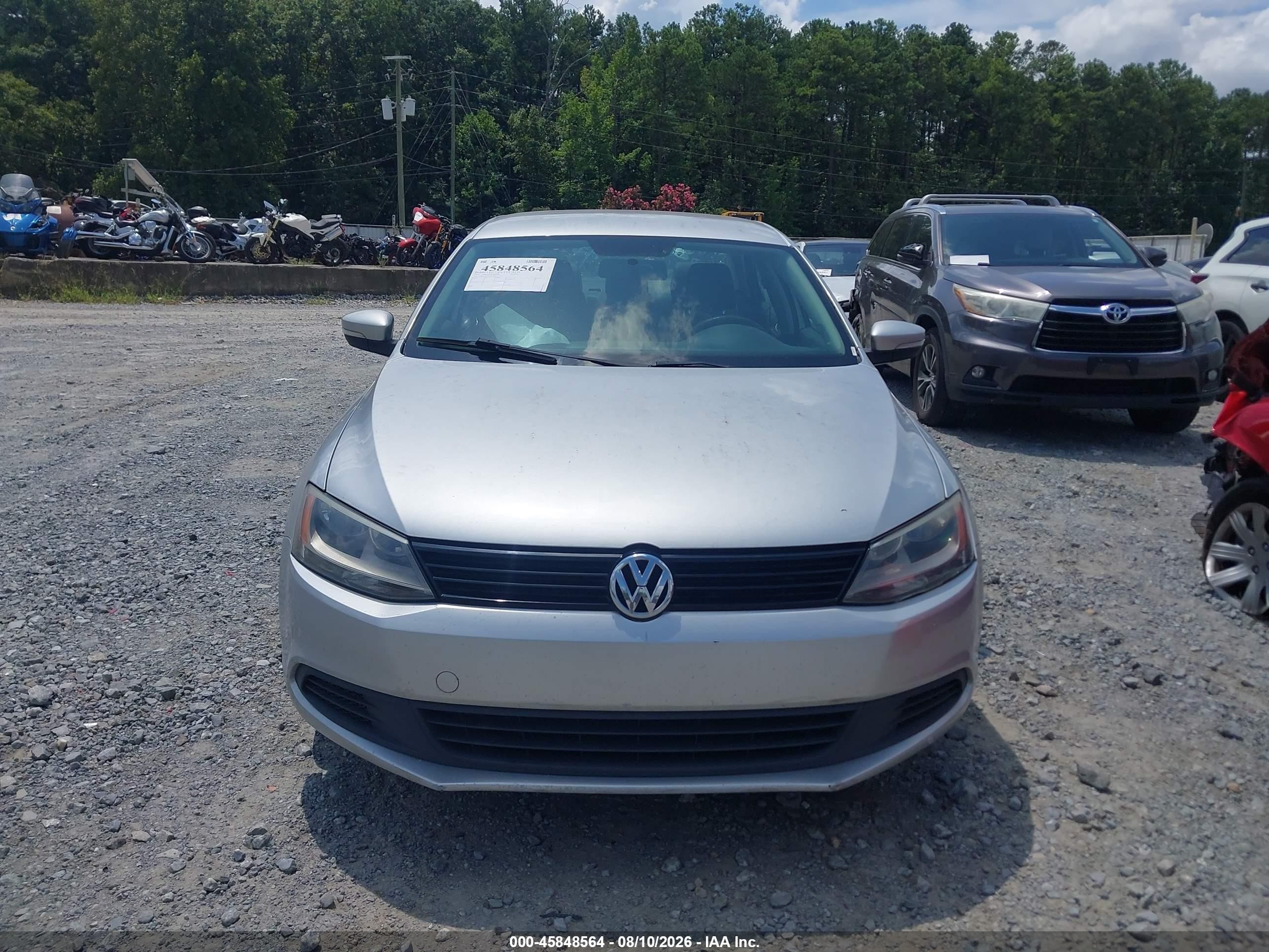 2014 Volkswagen Jetta 1.8t Se Серебряный vin: 3VWD07AJXEM217851