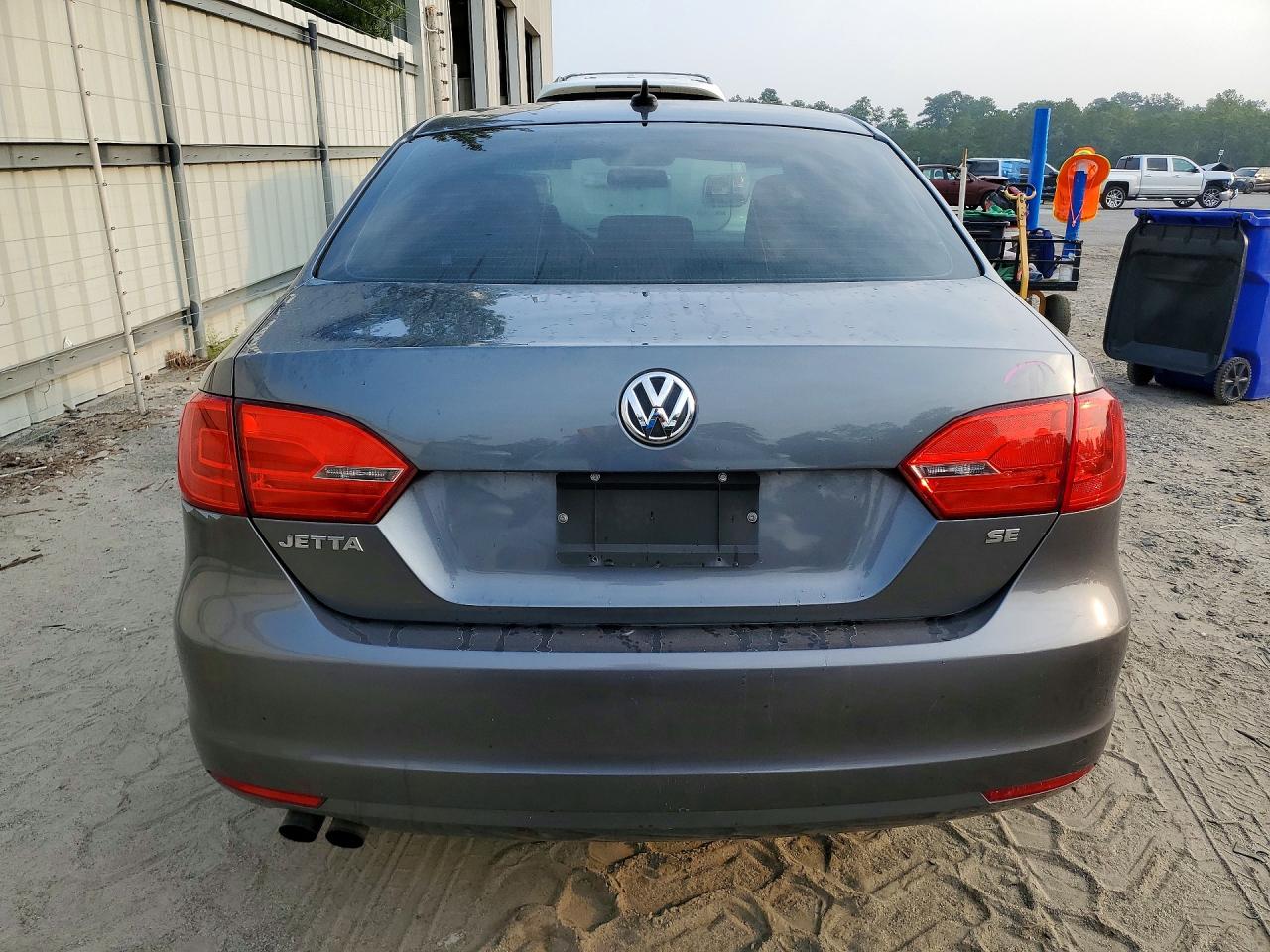 2014 Volkswagen Jetta Se Gray vin: 3VWD07AJXEM384632