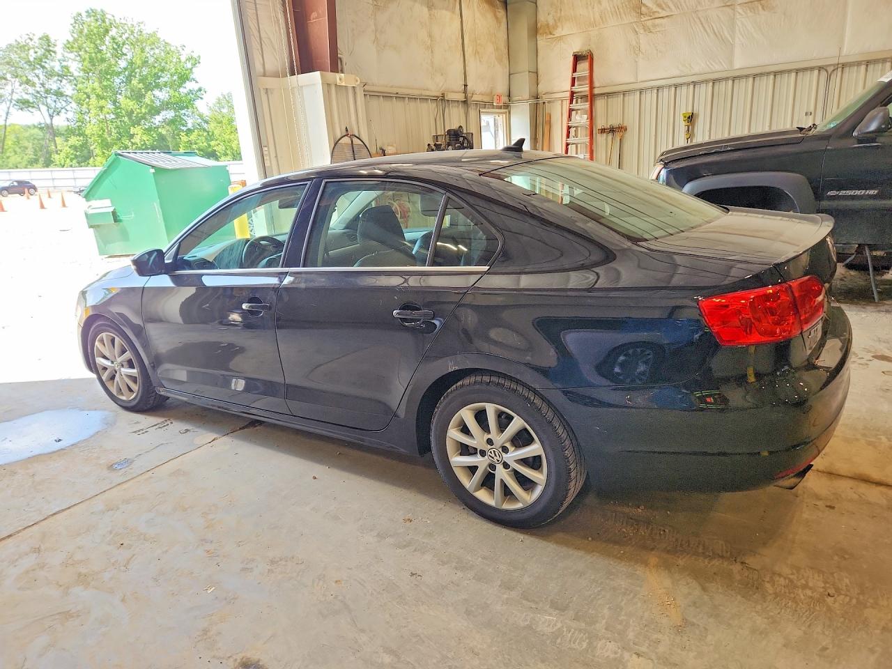 2014 Volkswagen Jetta Se Black vin: 3VWD07AJXEM444649