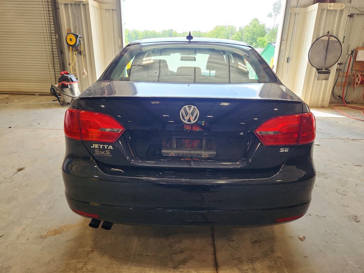 2014 Volkswagen Jetta Se Black vin: 3VWD07AJXEM444649