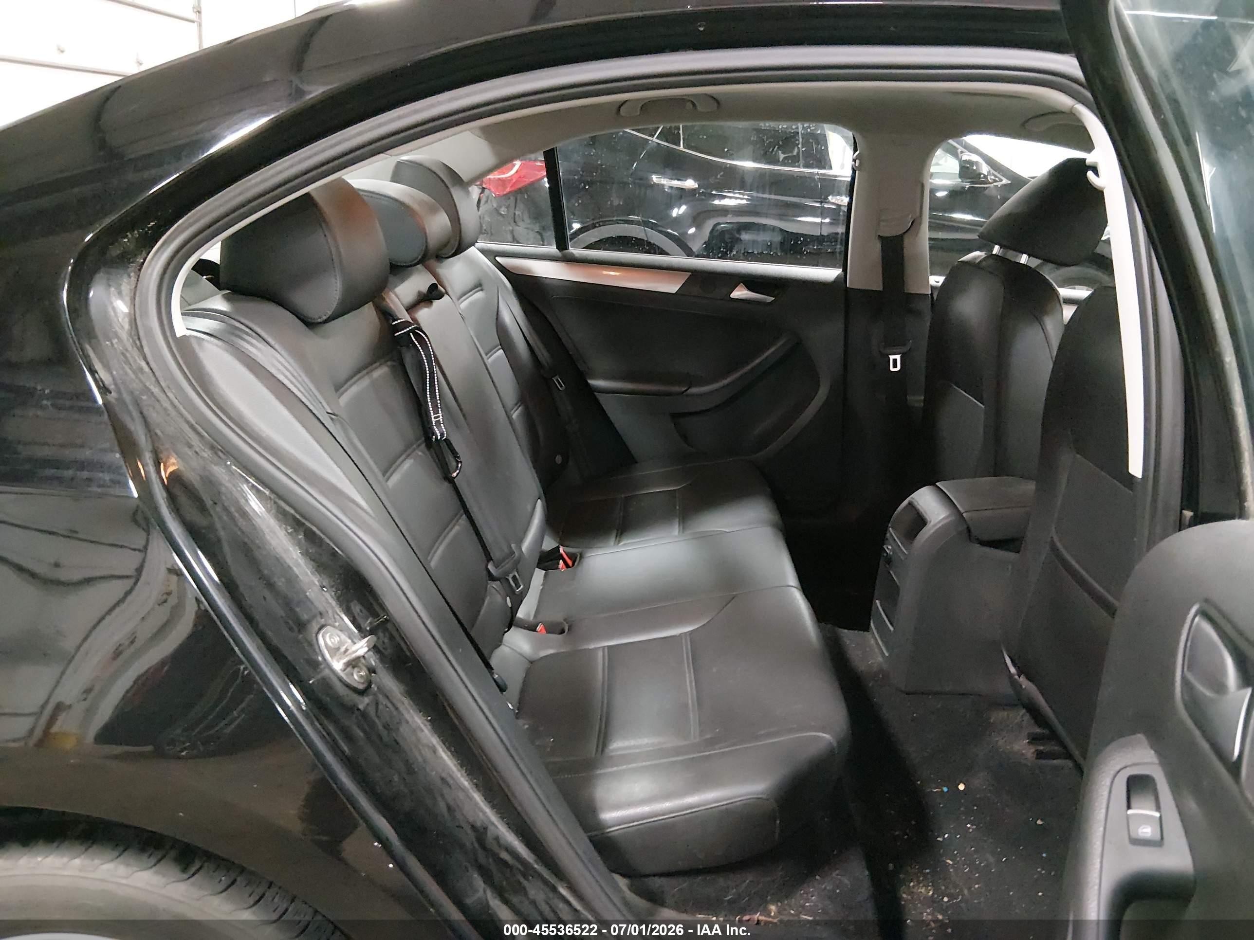2015 Volkswagen Jetta 1.8t Se Black vin: 3VWD07AJXFM254013