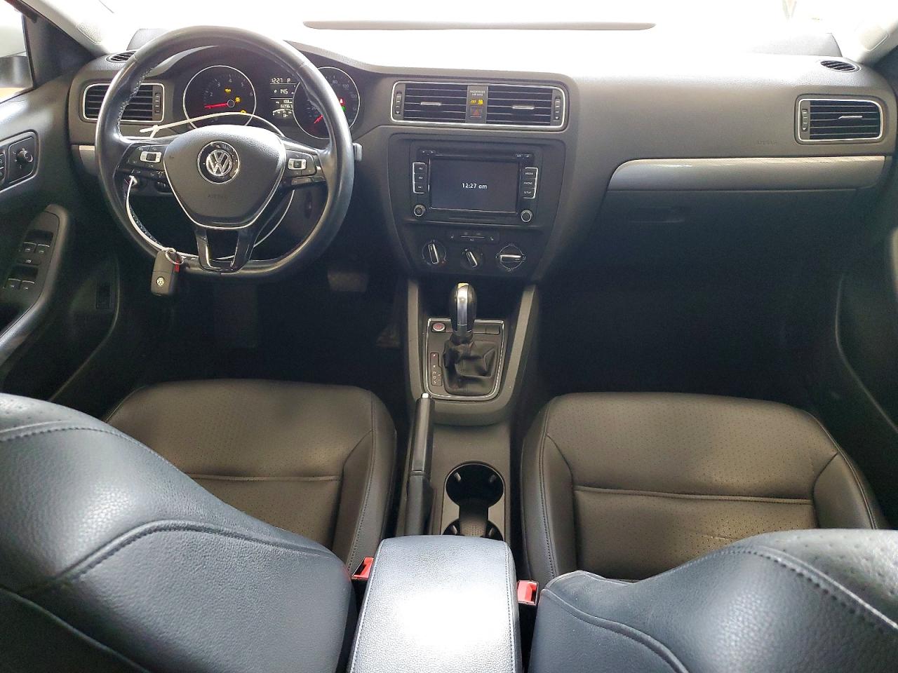 2015 Volkswagen Jetta Se White vin: 3VWD07AJXFM339644