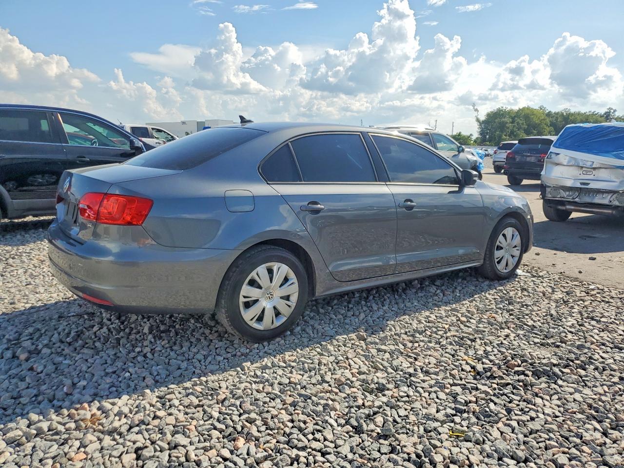 2014 Volkswagen Jetta Se Charcoal vin: 3VWD17AJ0EM243341