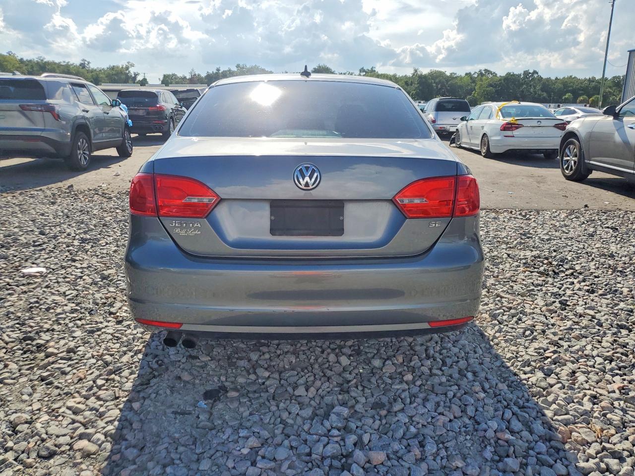 2014 Volkswagen Jetta Se Charcoal vin: 3VWD17AJ0EM243341