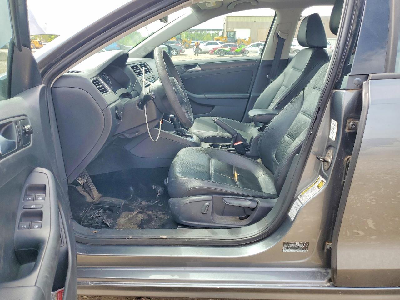 2014 Volkswagen Jetta Se Серый vin: 3VWD17AJ0EM244831