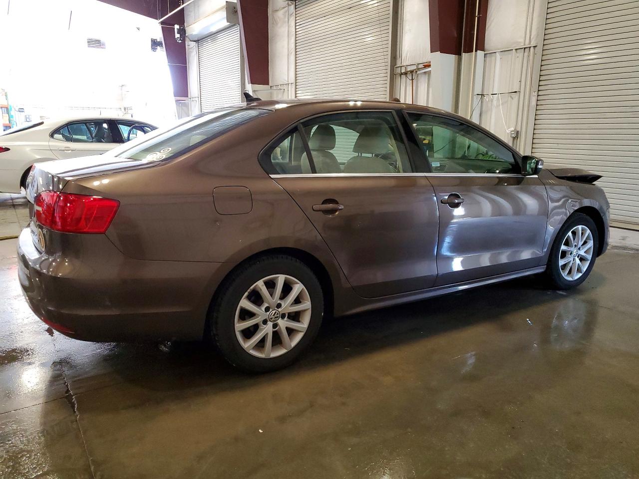 2014 Volkswagen Jetta Se Brown vin: 3VWD17AJ0EM350597