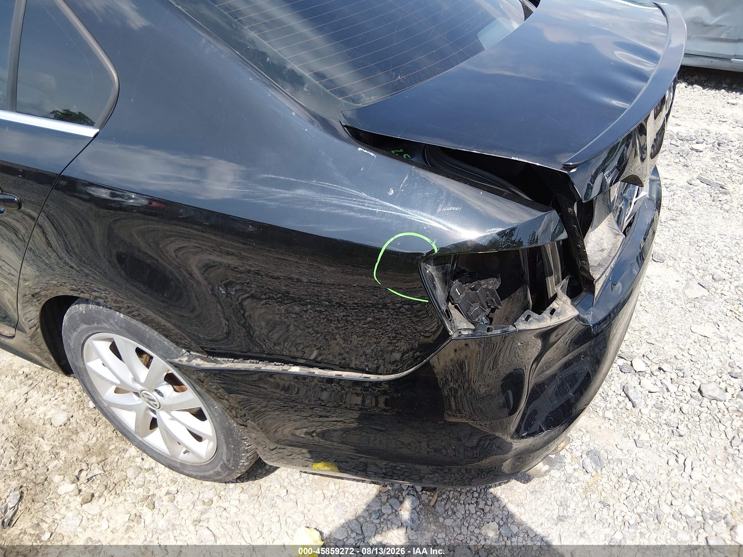 2014 Volkswagen Jetta 1.8t Se Черный vin: 3VWD17AJ0EM393482