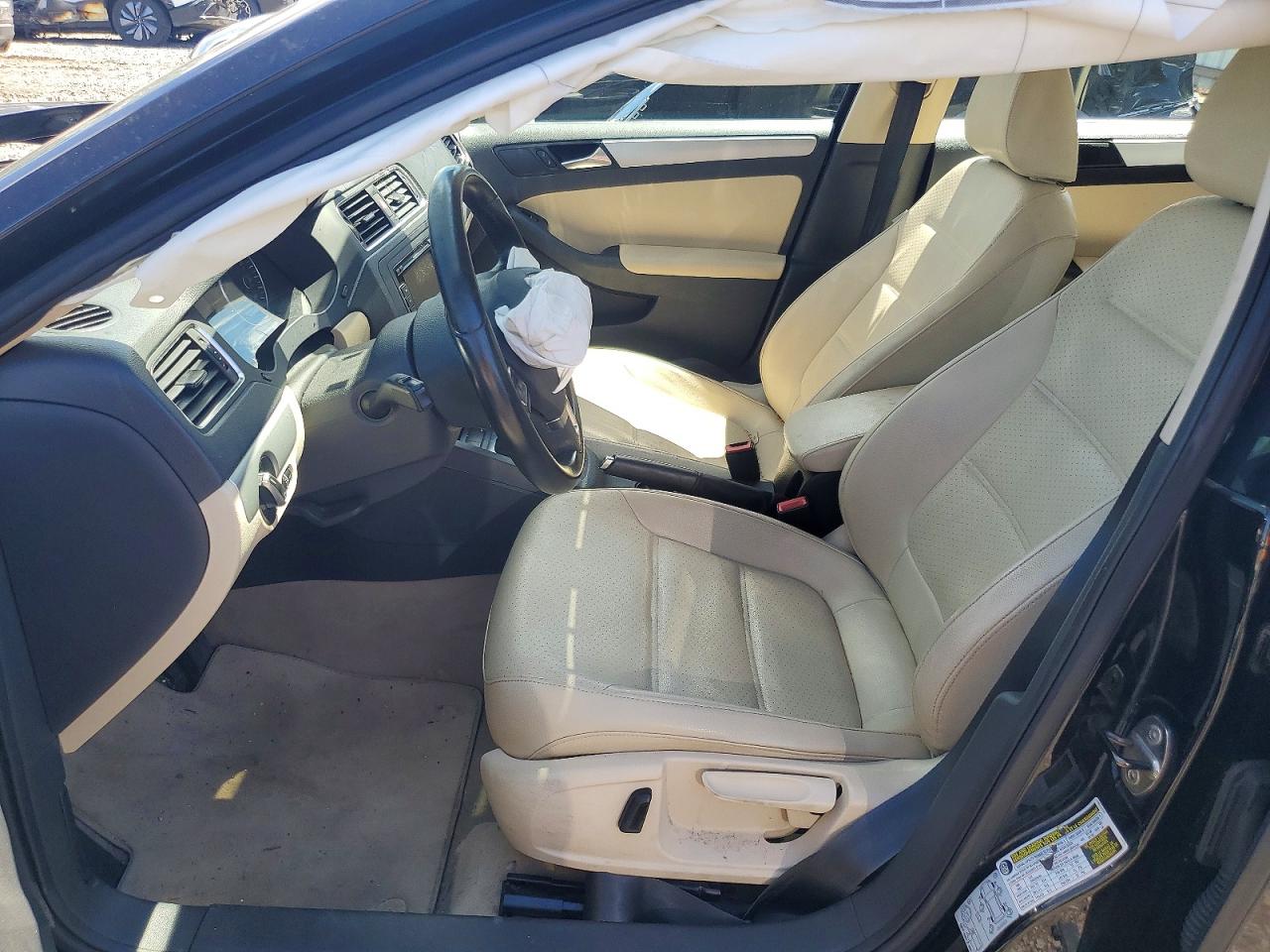 2014 Volkswagen Jetta Se Black vin: 3VWD17AJ0EM403248