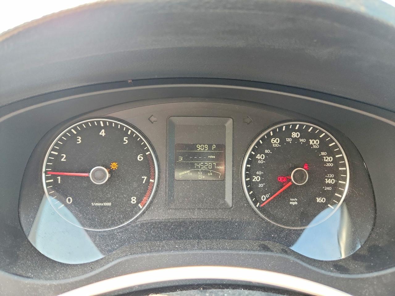 2014 Volkswagen Jetta Se Blue vin: 3VWD17AJ0EM418915