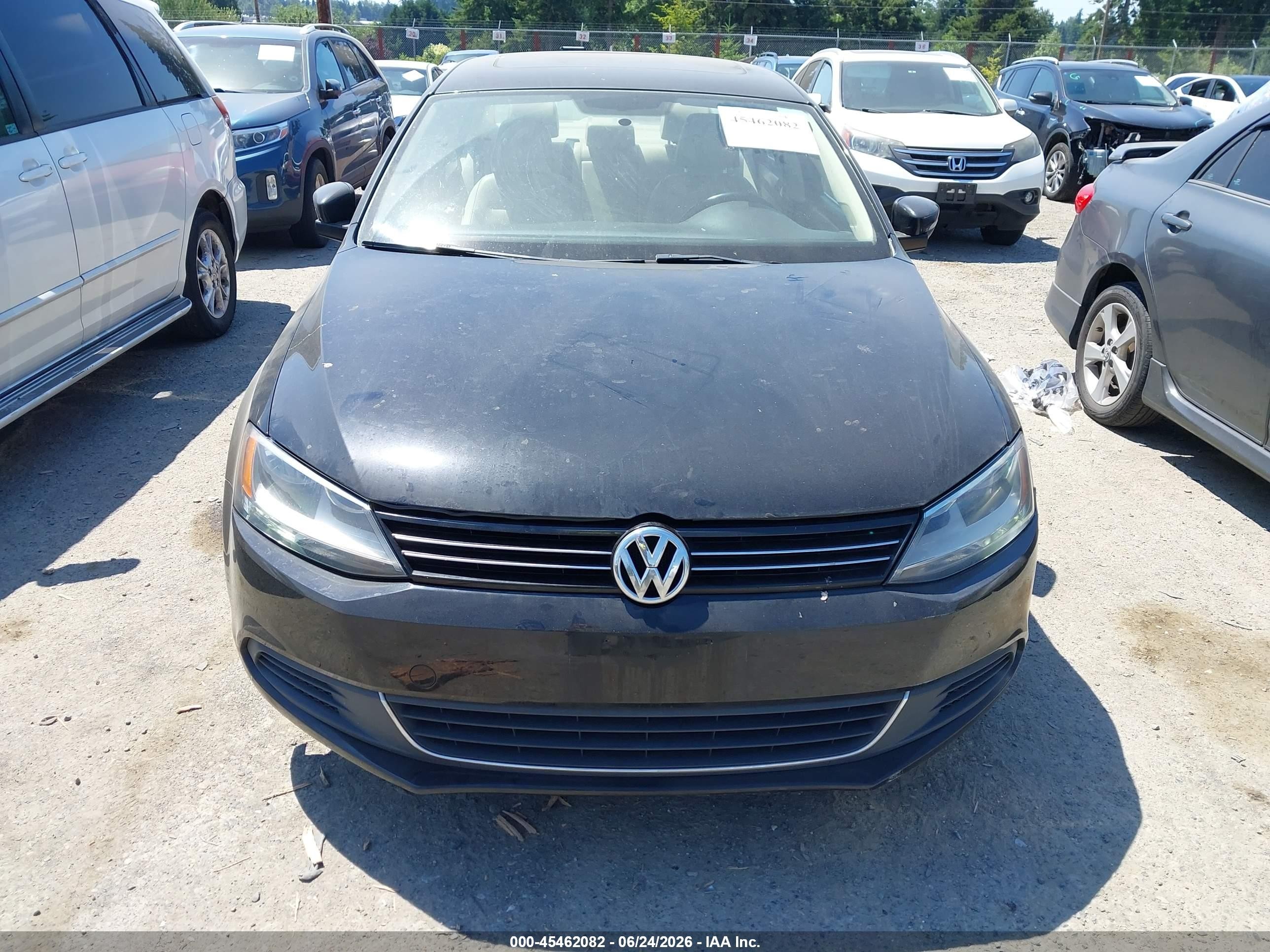 2014 Volkswagen Jetta 1.8t Se Black vin: 3VWD17AJ0EM434130