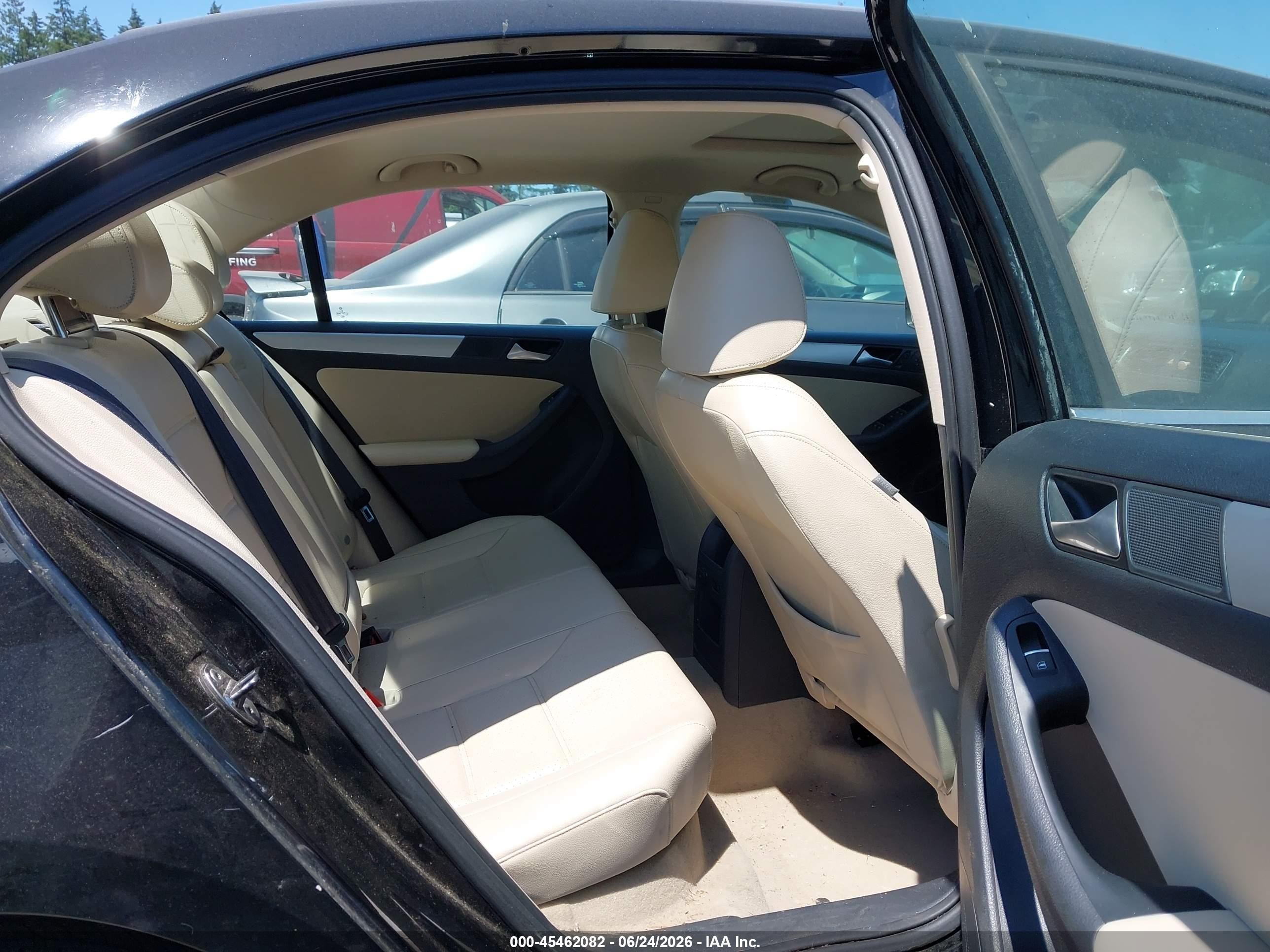 2014 Volkswagen Jetta 1.8t Se Black vin: 3VWD17AJ0EM434130