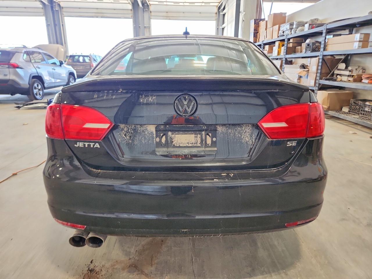 2014 Volkswagen Jetta Se Черный vin: 3VWD17AJ0EM437335