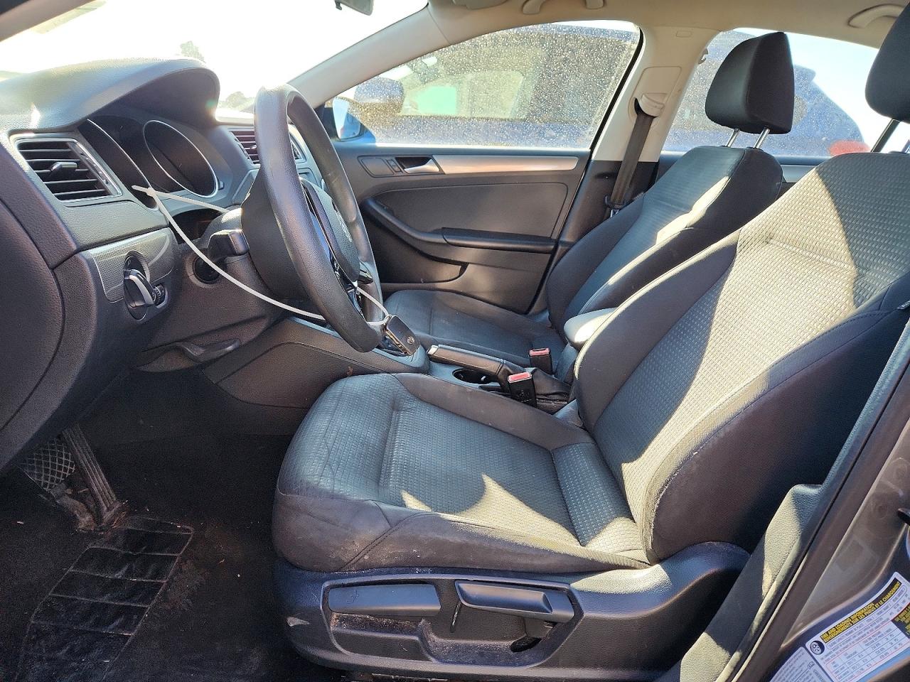 2015 Volkswagen Jetta Se Gray vin: 3VWD17AJ0FM208994