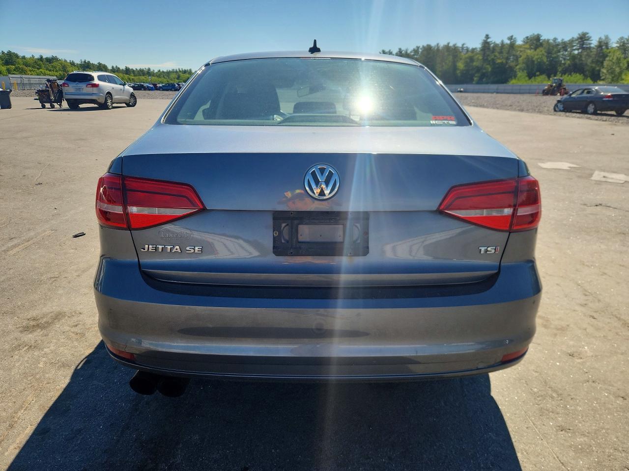 2015 Volkswagen Jetta Se Charcoal vin: 3VWD17AJ0FM239159