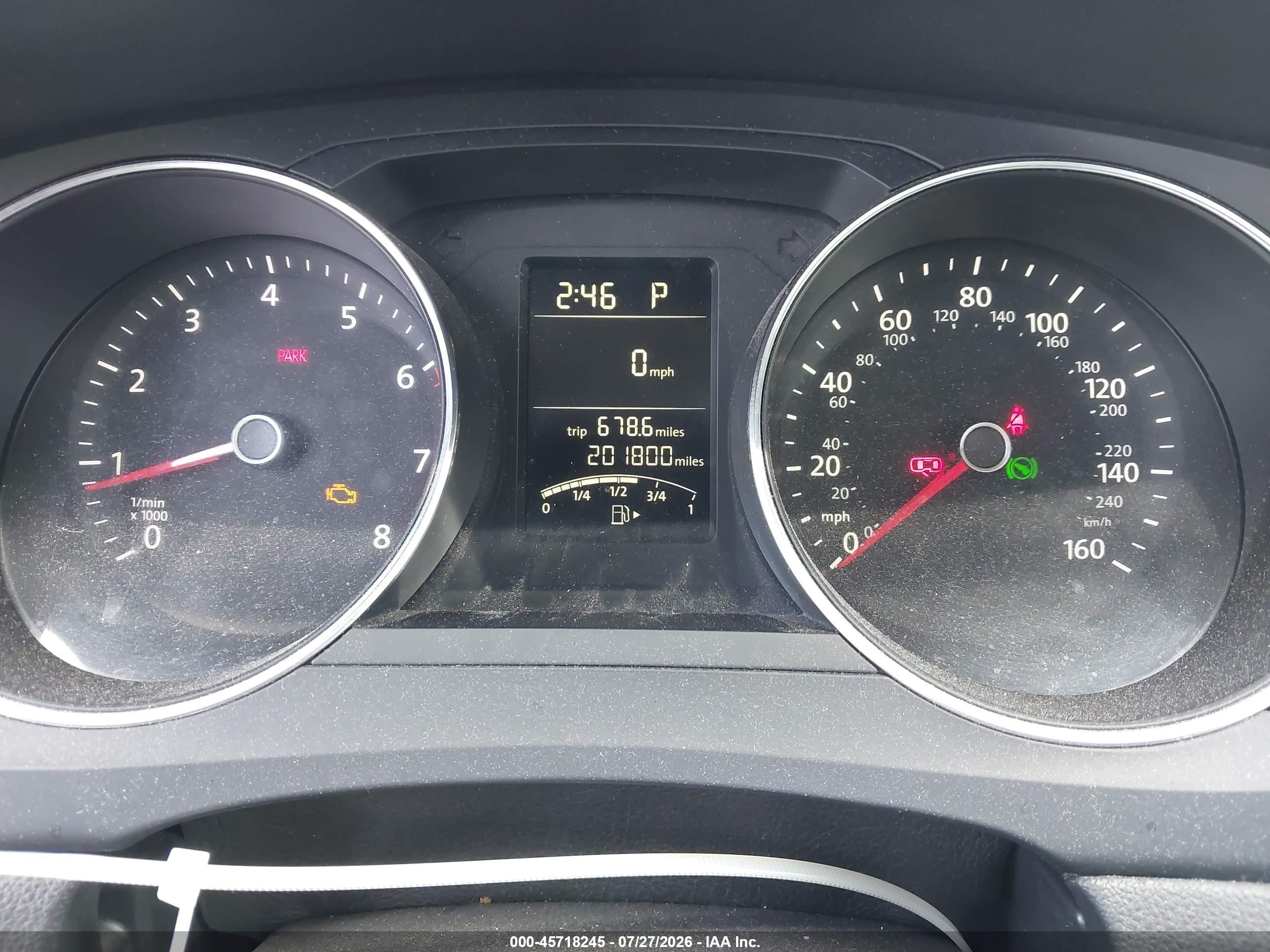 2015 Volkswagen Jetta 1.8t Se Gray vin: 3VWD17AJ0FM310294