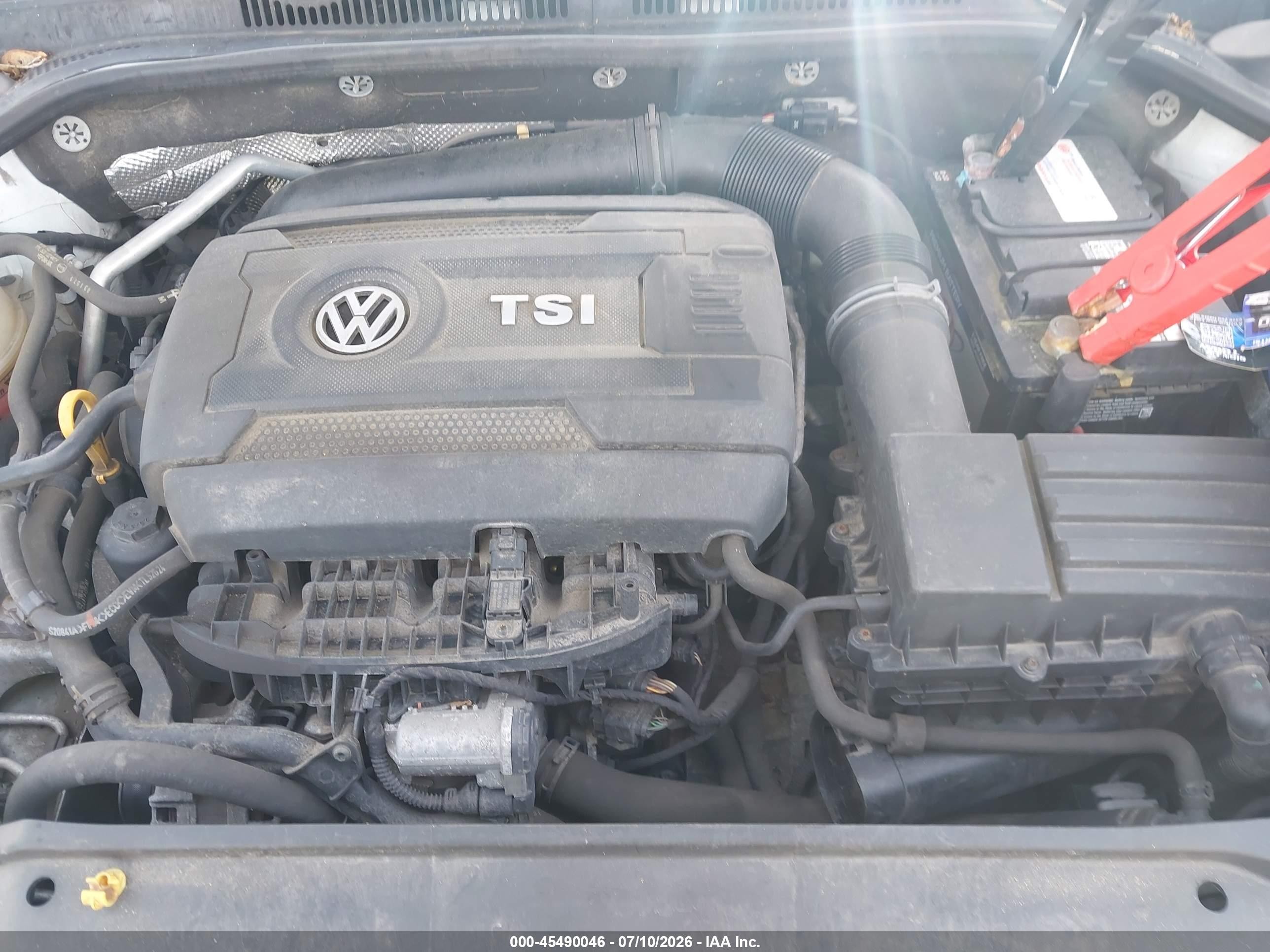 2015 Volkswagen Jetta 1.8t Se White vin: 3VWD17AJ0FM321912