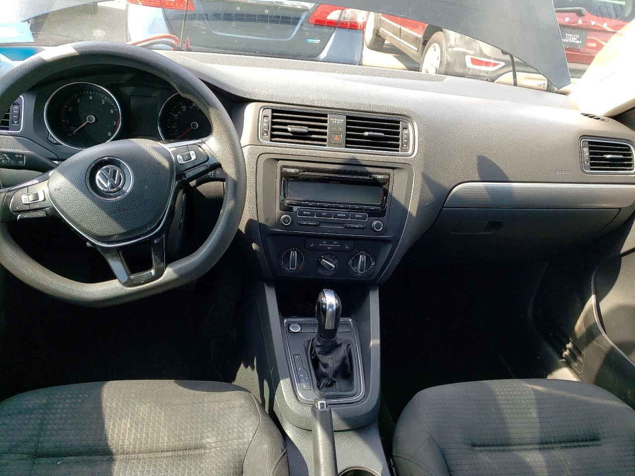2015 Volkswagen Jetta Se Black vin: 3VWD17AJ0FM325801