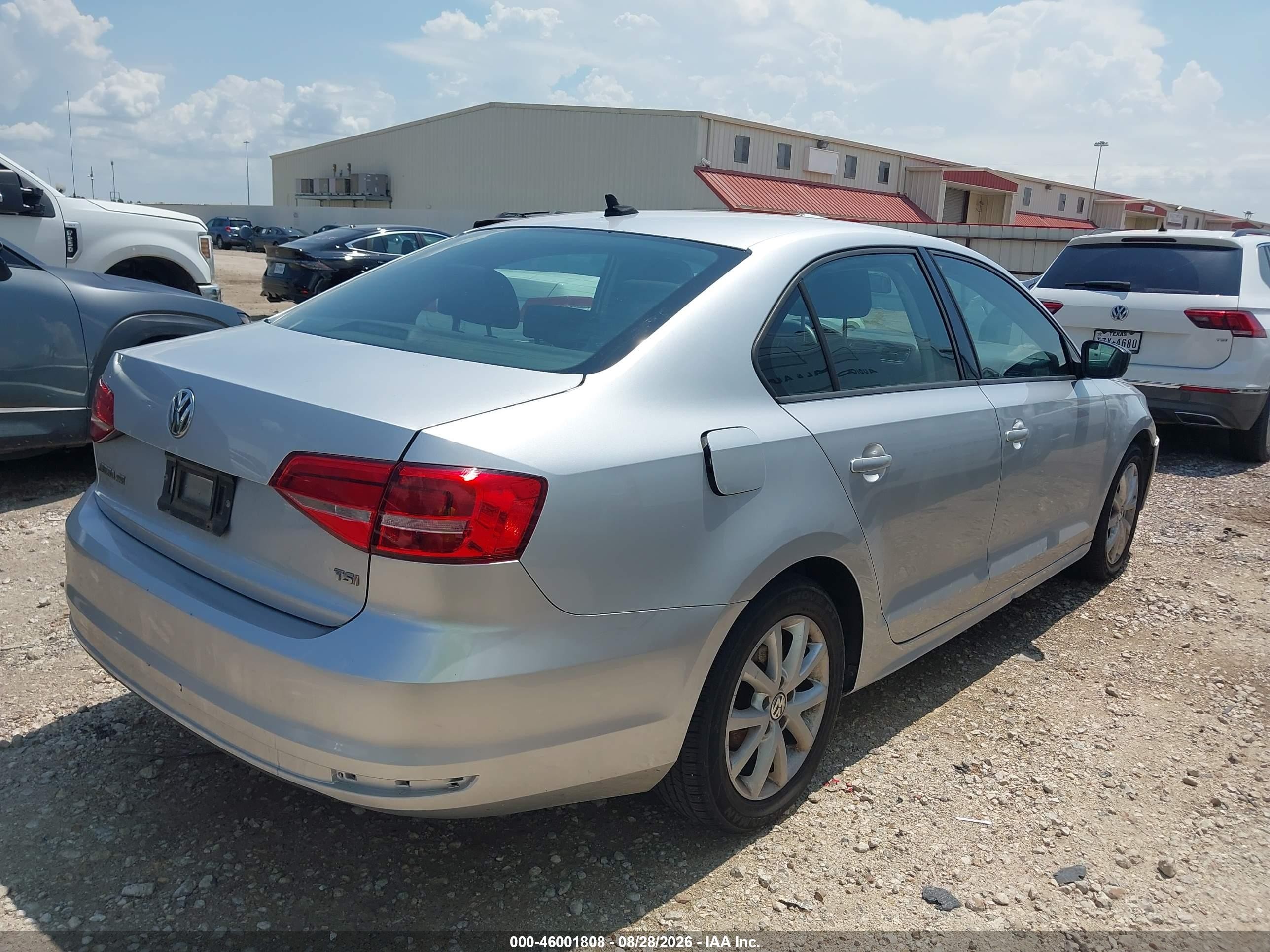 2015 Volkswagen Jetta 1.8t Se Gray vin: 3VWD17AJ0FM330559