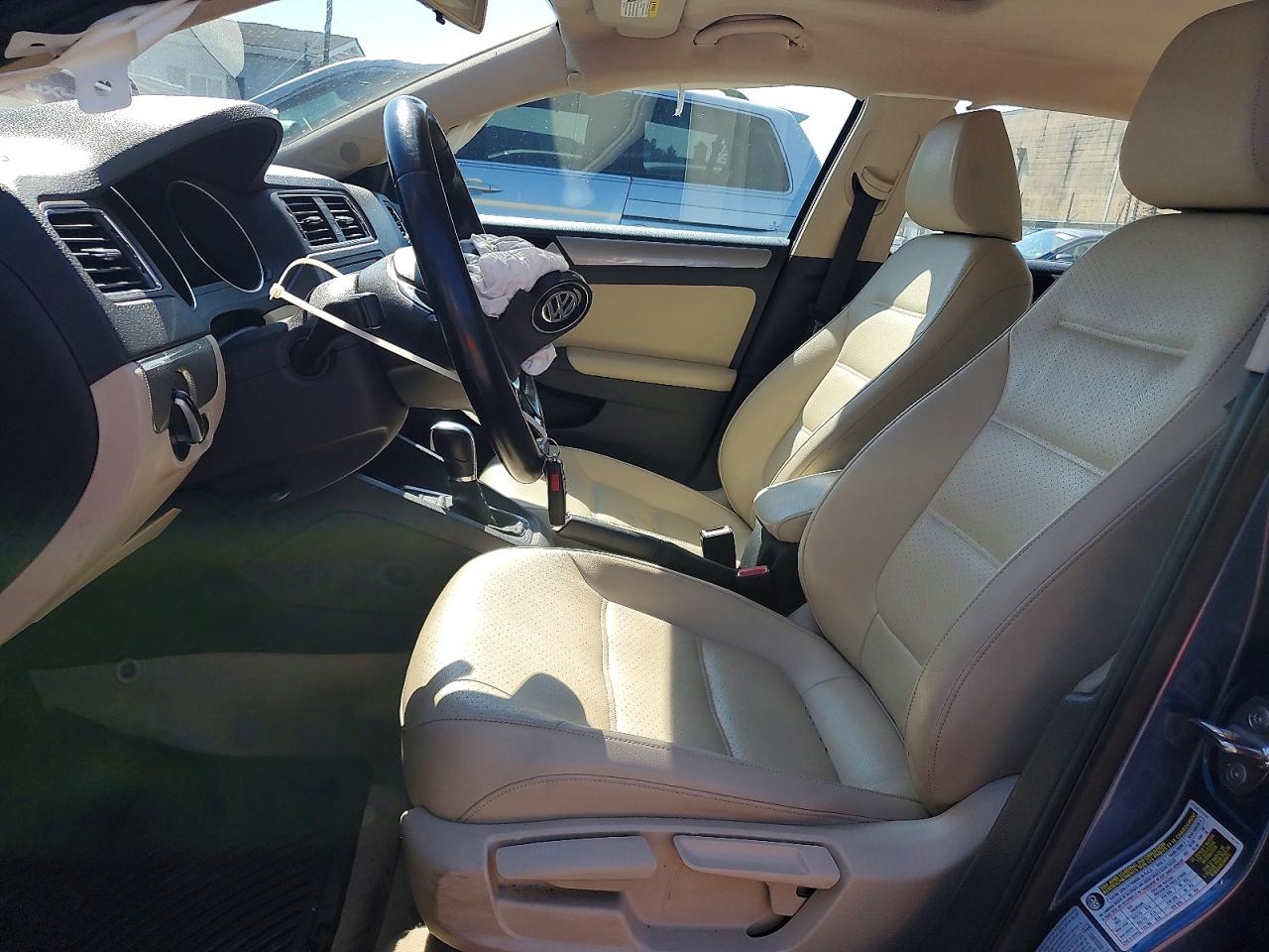 2015 Volkswagen Jetta Se Blue vin: 3VWD17AJ0FM349869