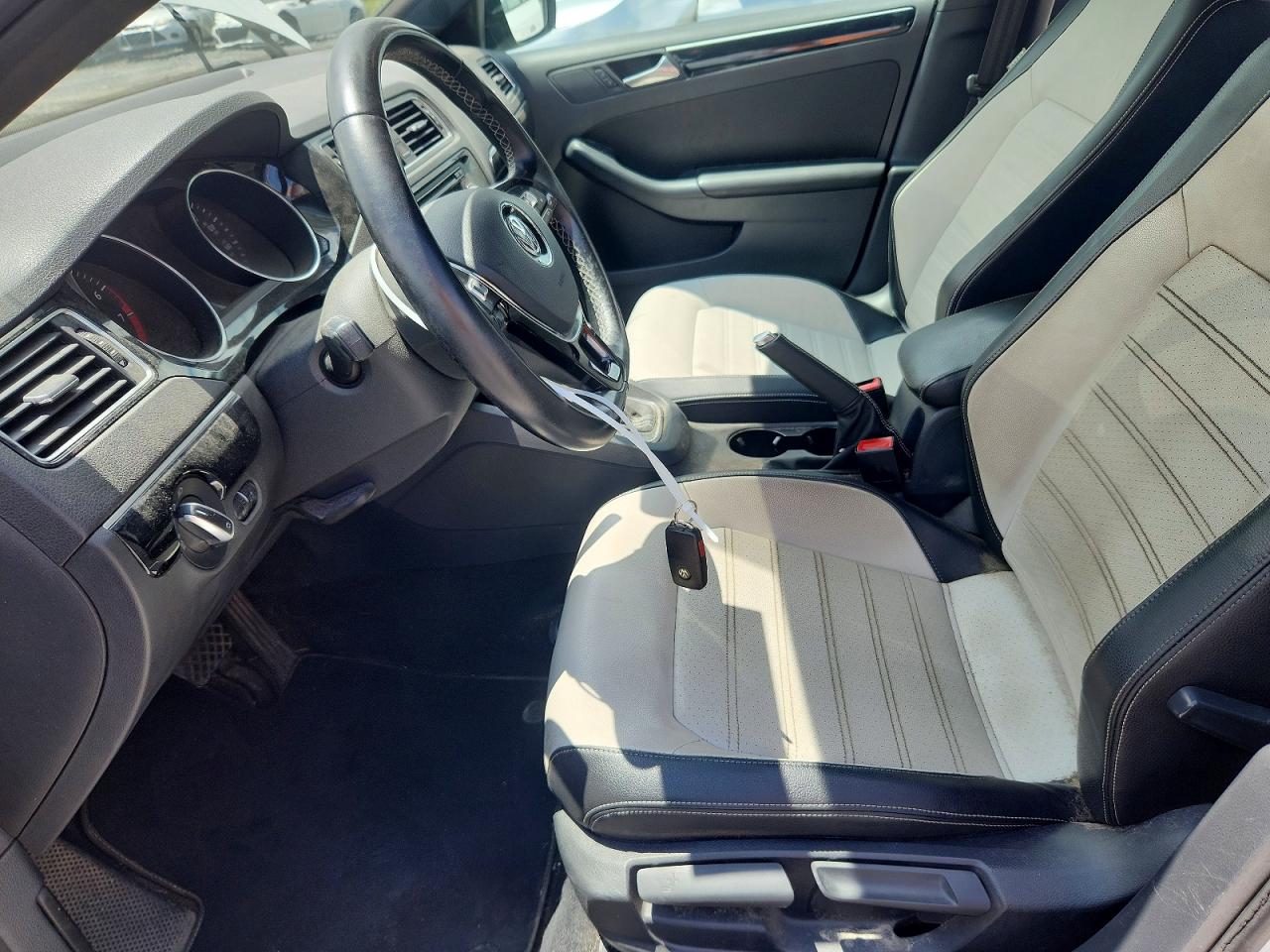 2015 Volkswagen Jetta Se White vin: 3VWD17AJ0FM400271