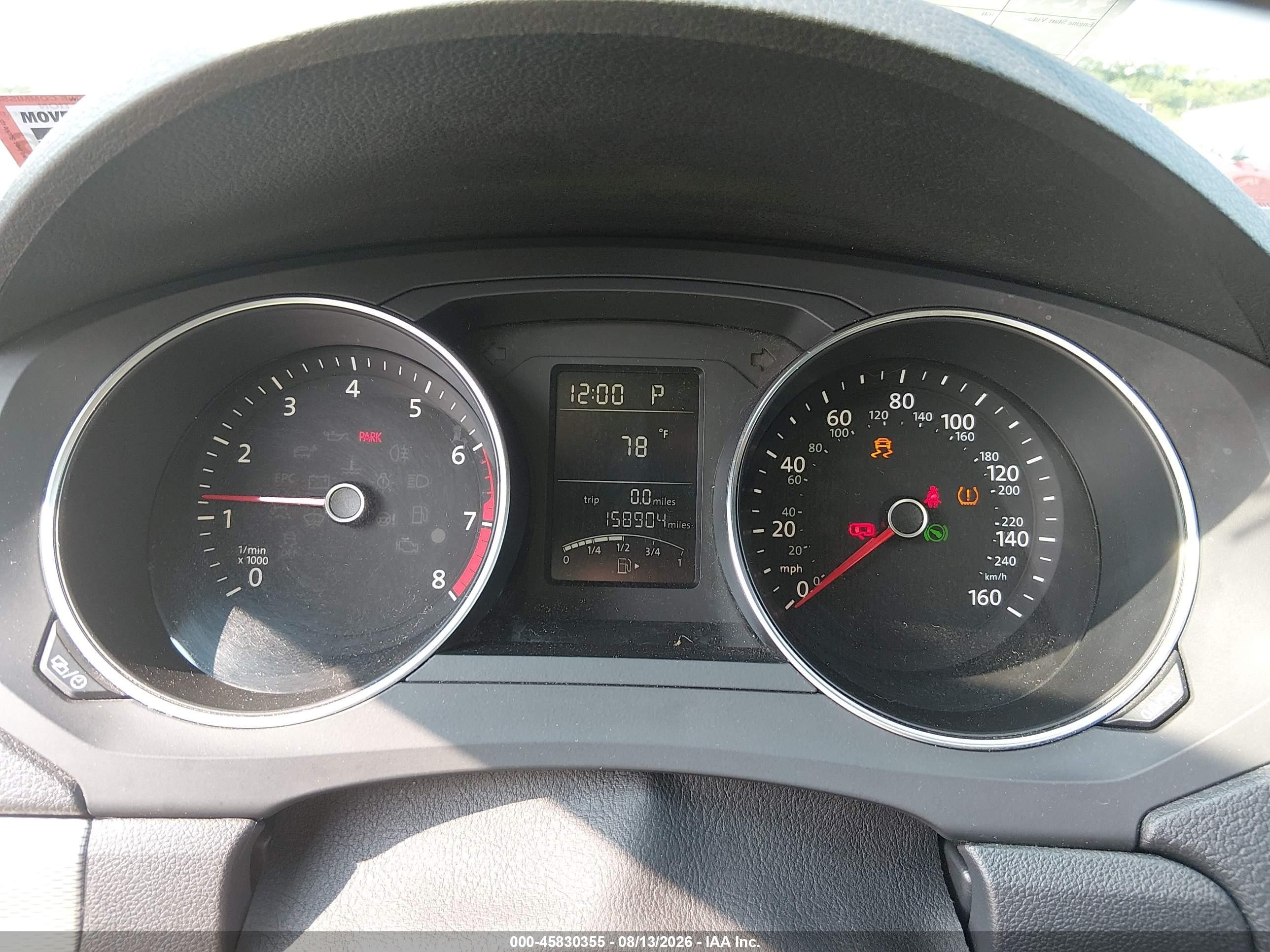 2015 Volkswagen Jetta 1.8t Se Gray vin: 3VWD17AJ0FM421749