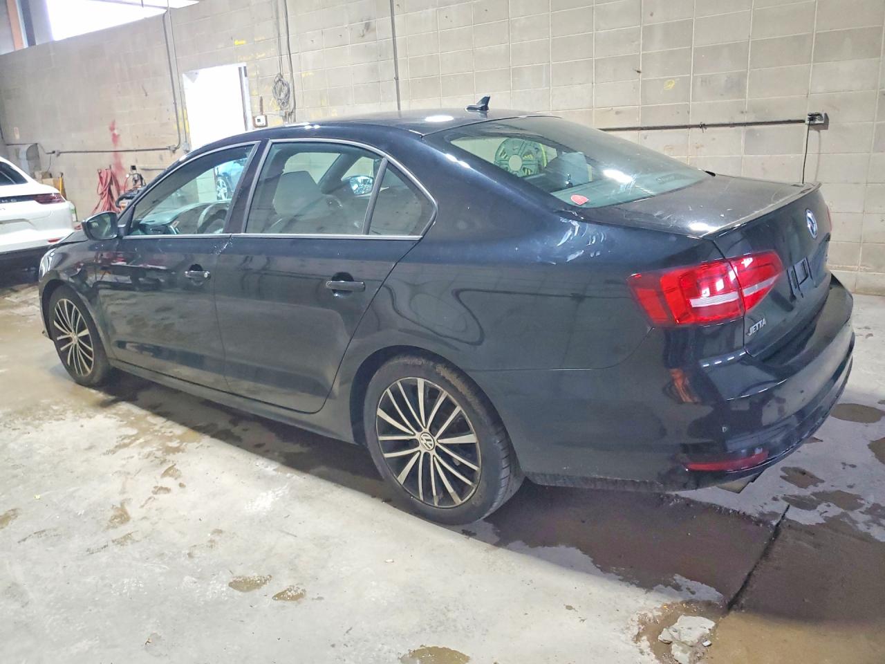2015 Volkswagen Jetta Se Black vin: 3VWD17AJ0FM428068