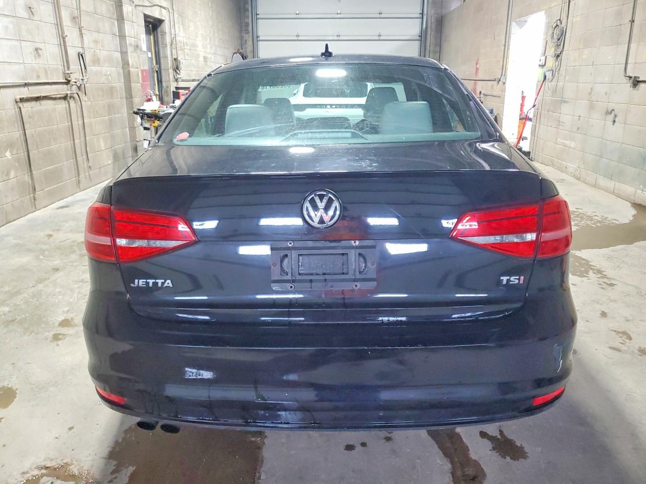 2015 Volkswagen Jetta Se Black vin: 3VWD17AJ0FM428068