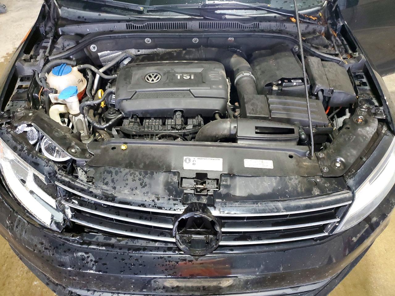 2015 Volkswagen Jetta Se Black vin: 3VWD17AJ0FM428068