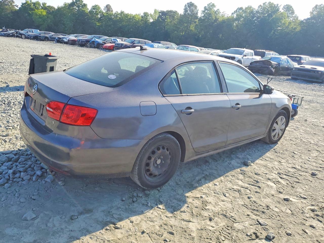 2014 Volkswagen Jetta Se Угольный vin: 3VWD17AJ1EM249620
