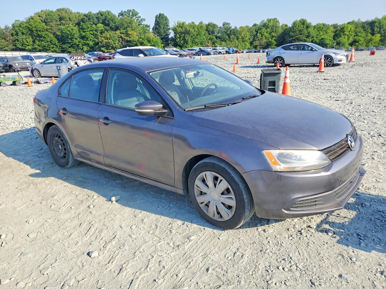 2014 Volkswagen Jetta Se Угольный vin: 3VWD17AJ1EM249620