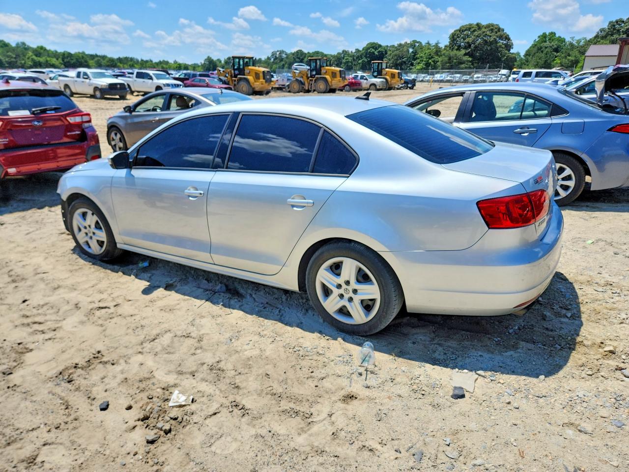 2014 Volkswagen Jetta Se Серебряный vin: 3VWD17AJ1EM266871