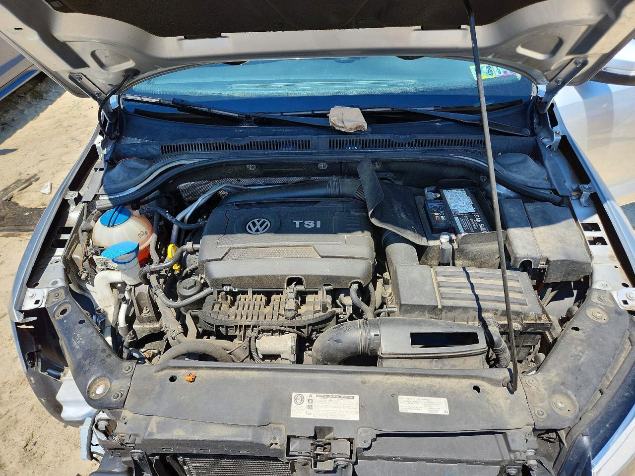 2014 Volkswagen Jetta Se Серебряный vin: 3VWD17AJ1EM266871