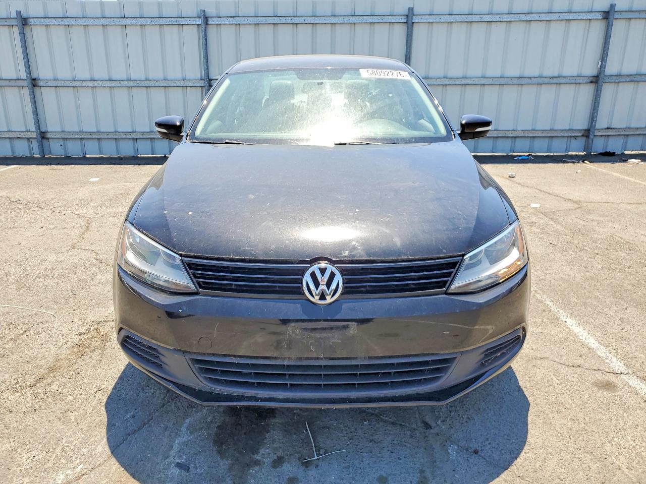 2014 Volkswagen Jetta Se Black vin: 3VWD17AJ1EM365822
