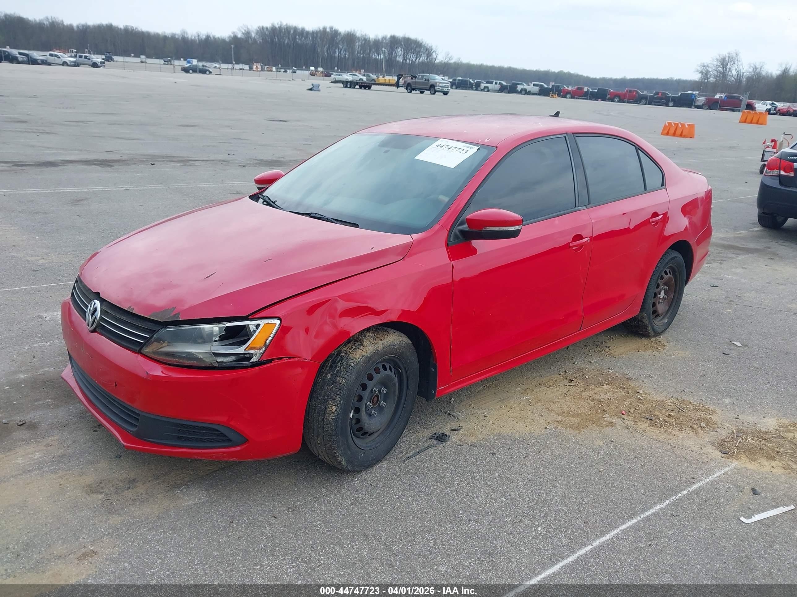 2014 Volkswagen Jetta 1.8t Se Red vin: 3VWD17AJ1EM368526