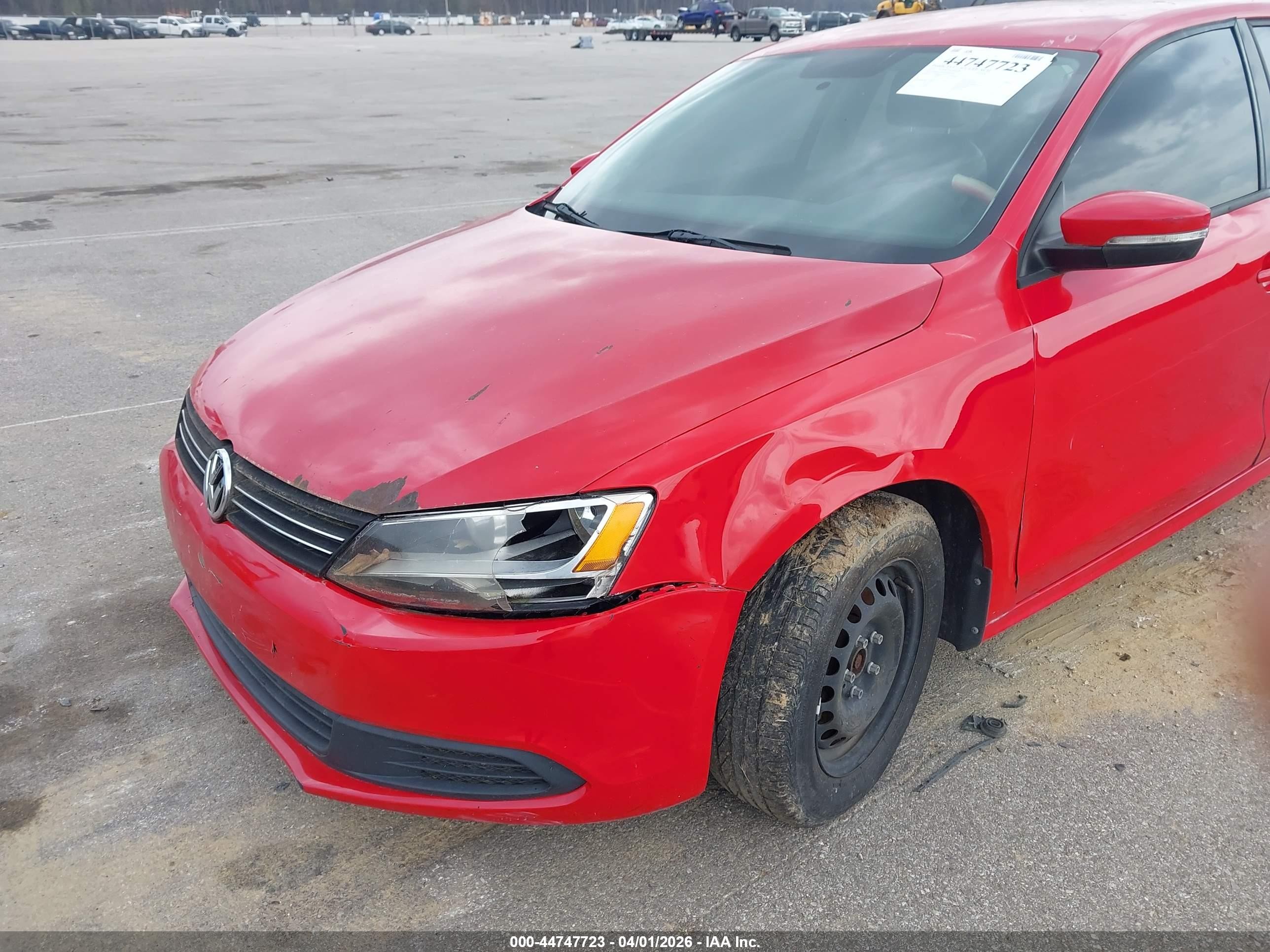 2014 Volkswagen Jetta 1.8t Se Red vin: 3VWD17AJ1EM368526