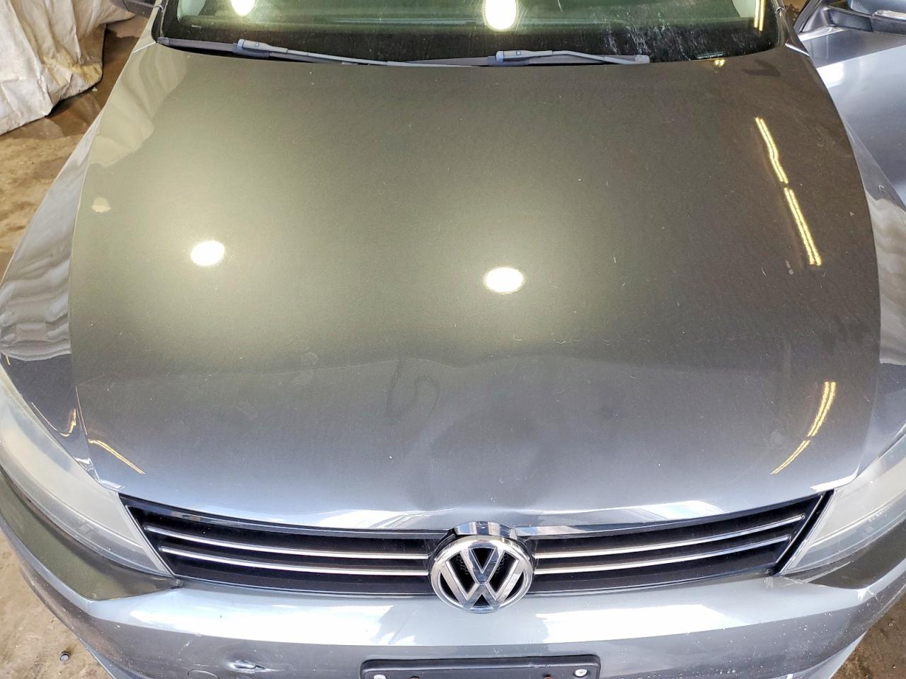 2014 Volkswagen Jetta Se Gray vin: 3VWD17AJ1EM371863