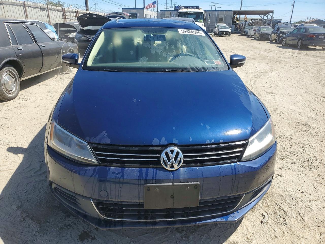 2014 Volkswagen Jetta Se Синий vin: 3VWD17AJ1EM376593