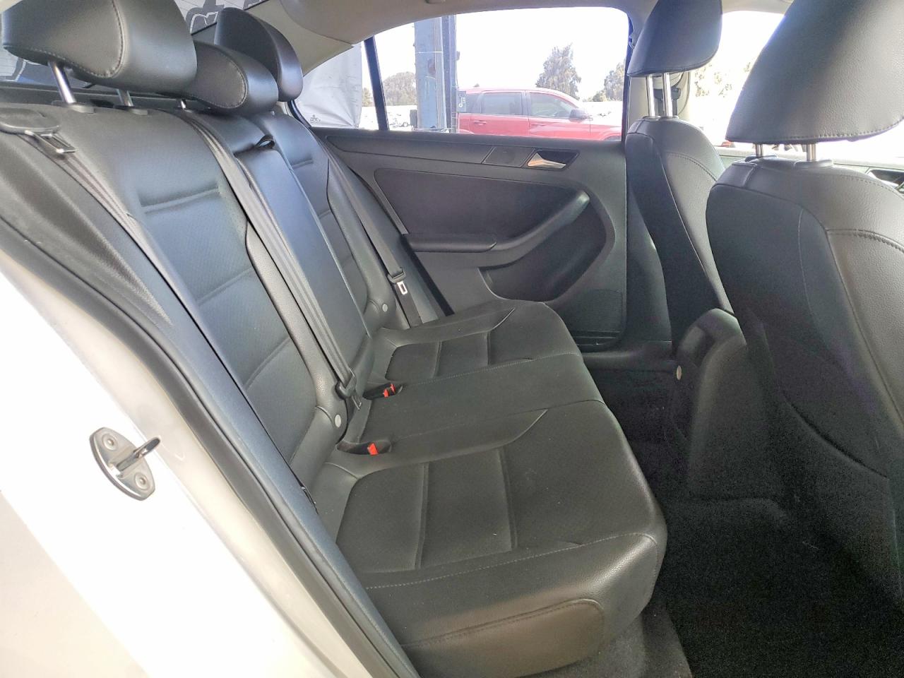 2014 Volkswagen Jetta Se White vin: 3VWD17AJ1EM382071