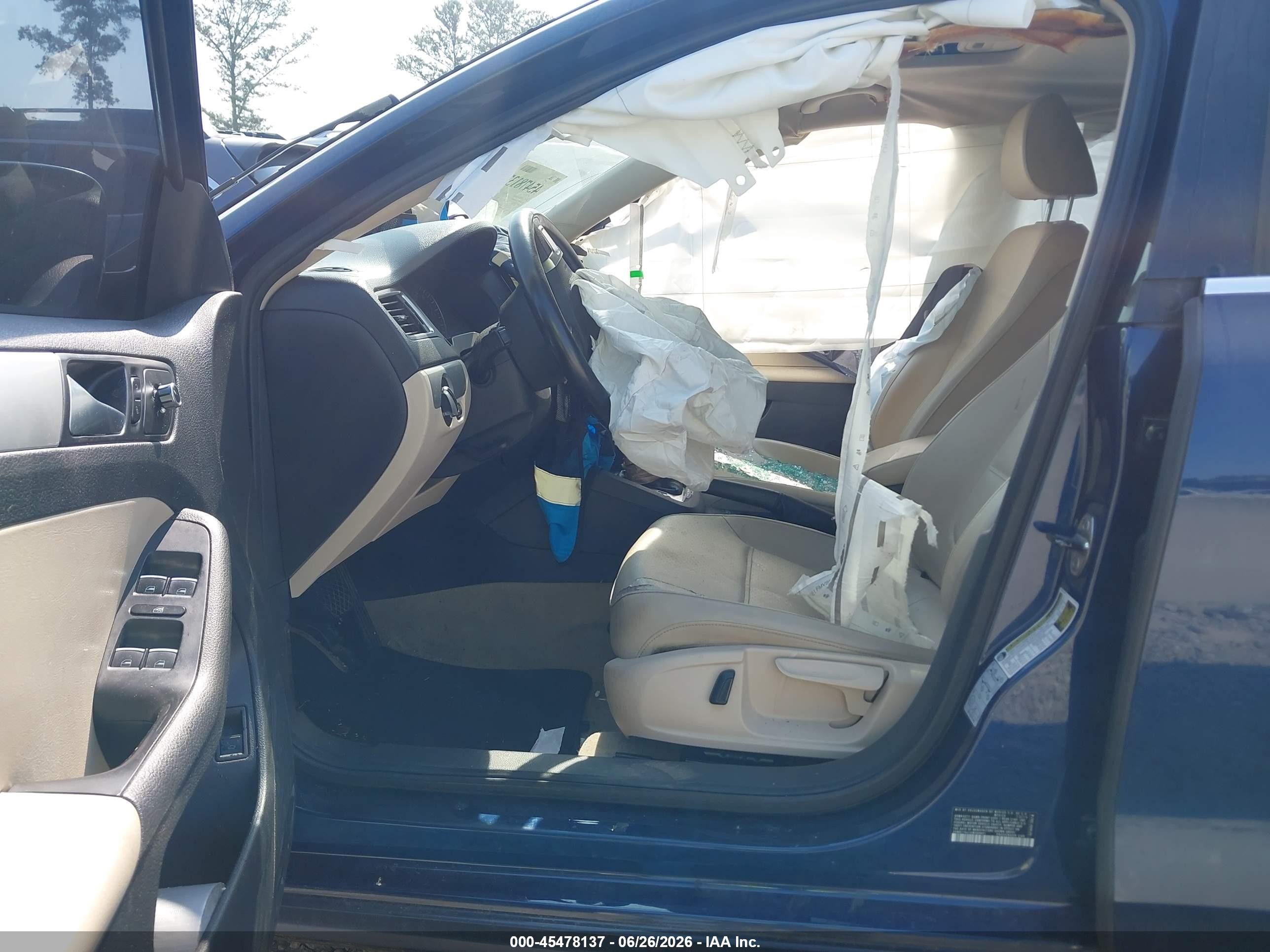2014 Volkswagen Jetta 1.8t Se Dark Blue vin: 3VWD17AJ1EM399601