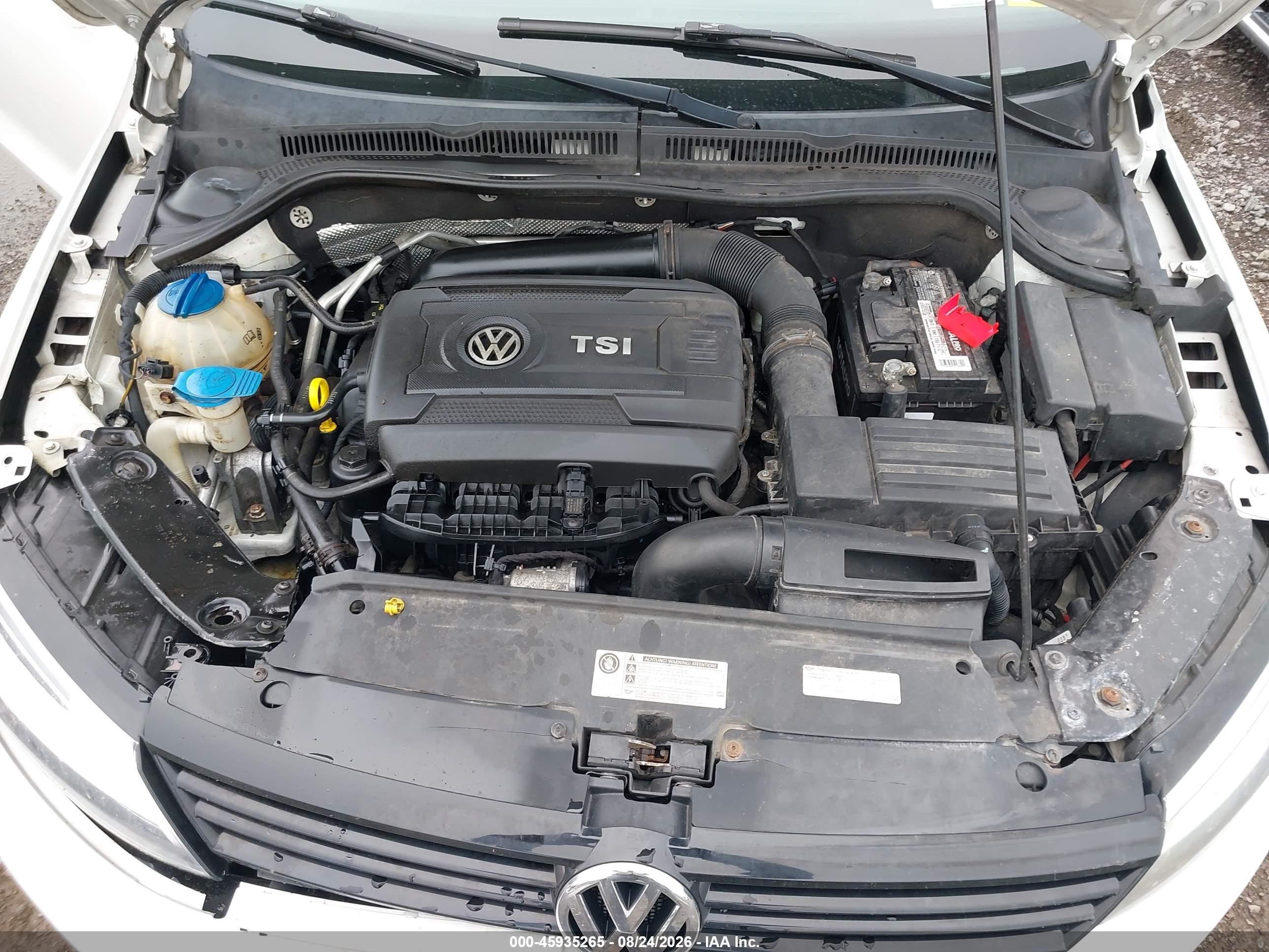 2014 Volkswagen Jetta 1.8t Se Белый vin: 3VWD17AJ1EM417840