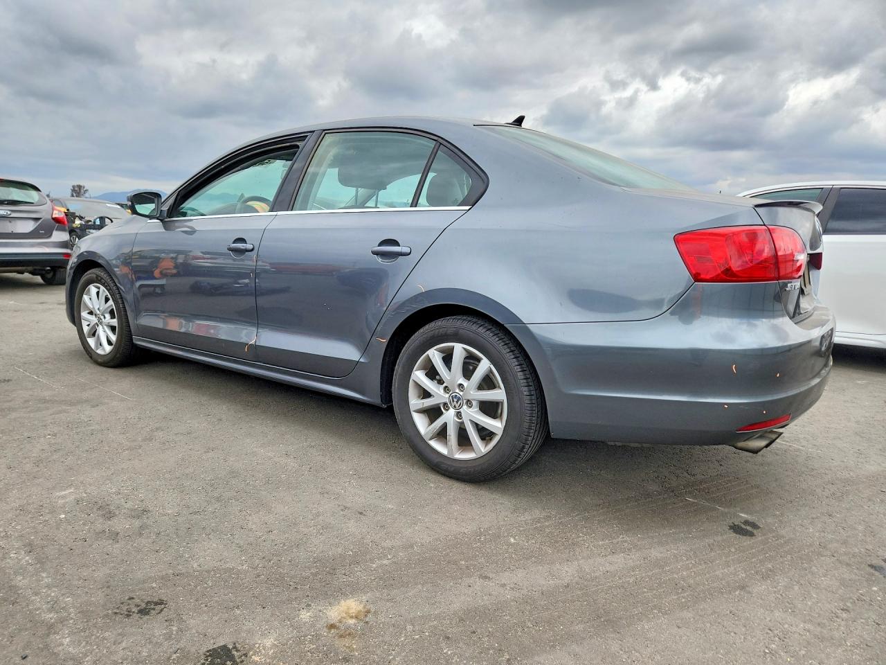 2014 Volkswagen Jetta Se Gray vin: 3VWD17AJ1EM420768
