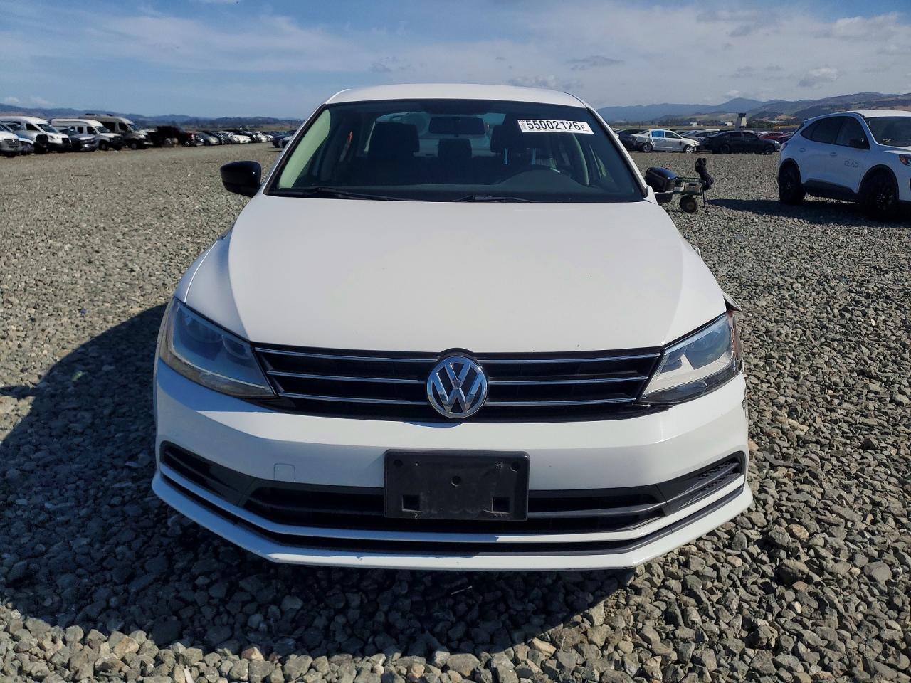 2015 Volkswagen Jetta Se White vin: 3VWD17AJ1FM201813