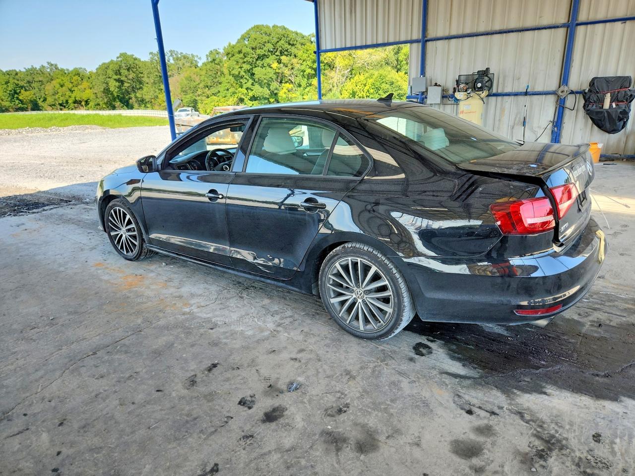 2015 Volkswagen Jetta Se Черный vin: 3VWD17AJ1FM204890