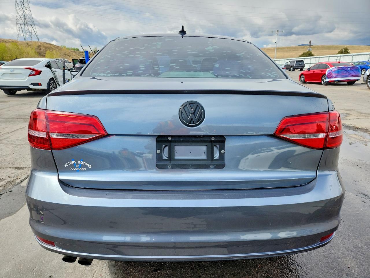 2015 Volkswagen Jetta Se Silver vin: 3VWD17AJ1FM220829