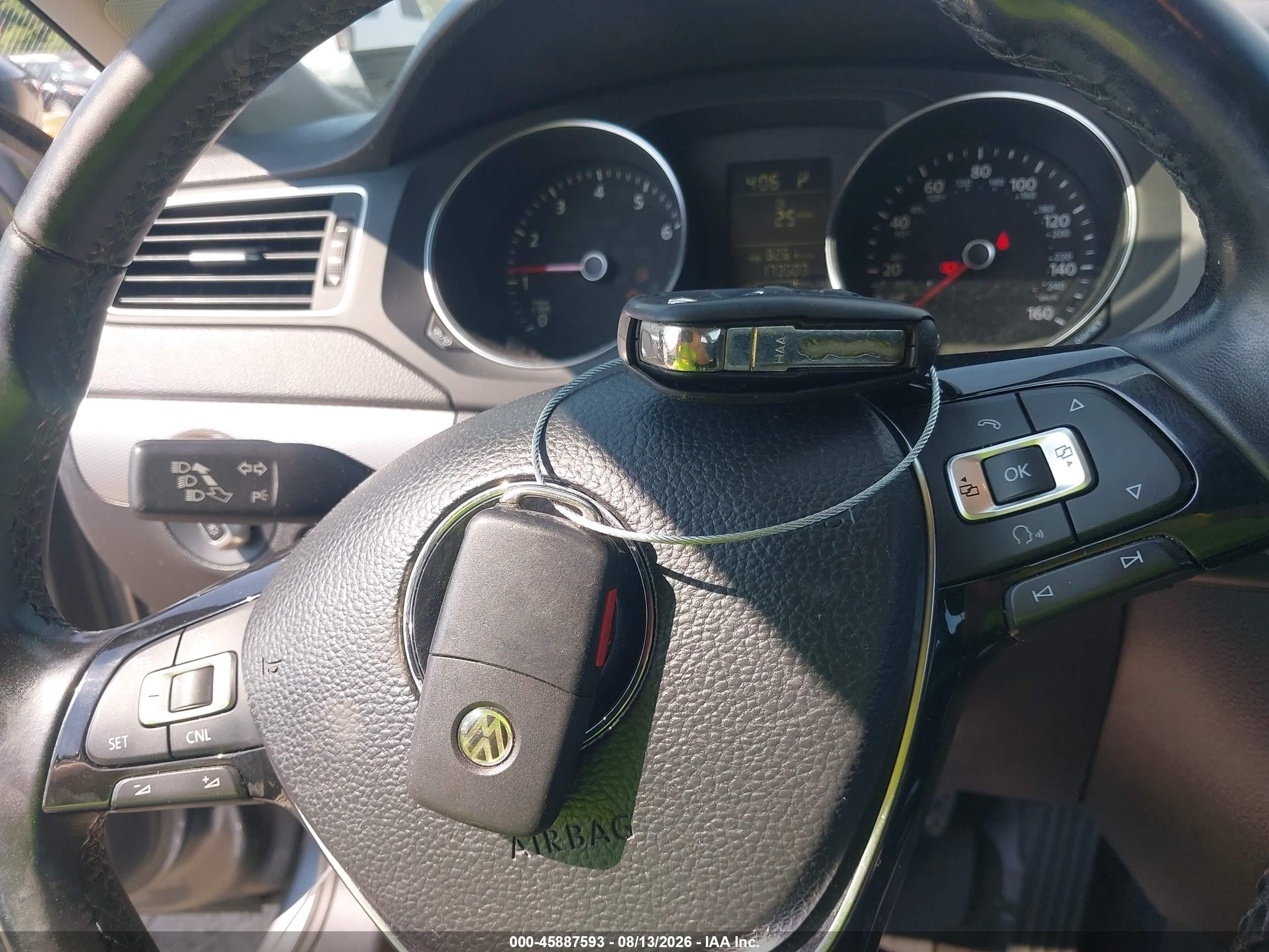 2015 Volkswagen Jetta 1.8t Se Gray vin: 3VWD17AJ1FM230552