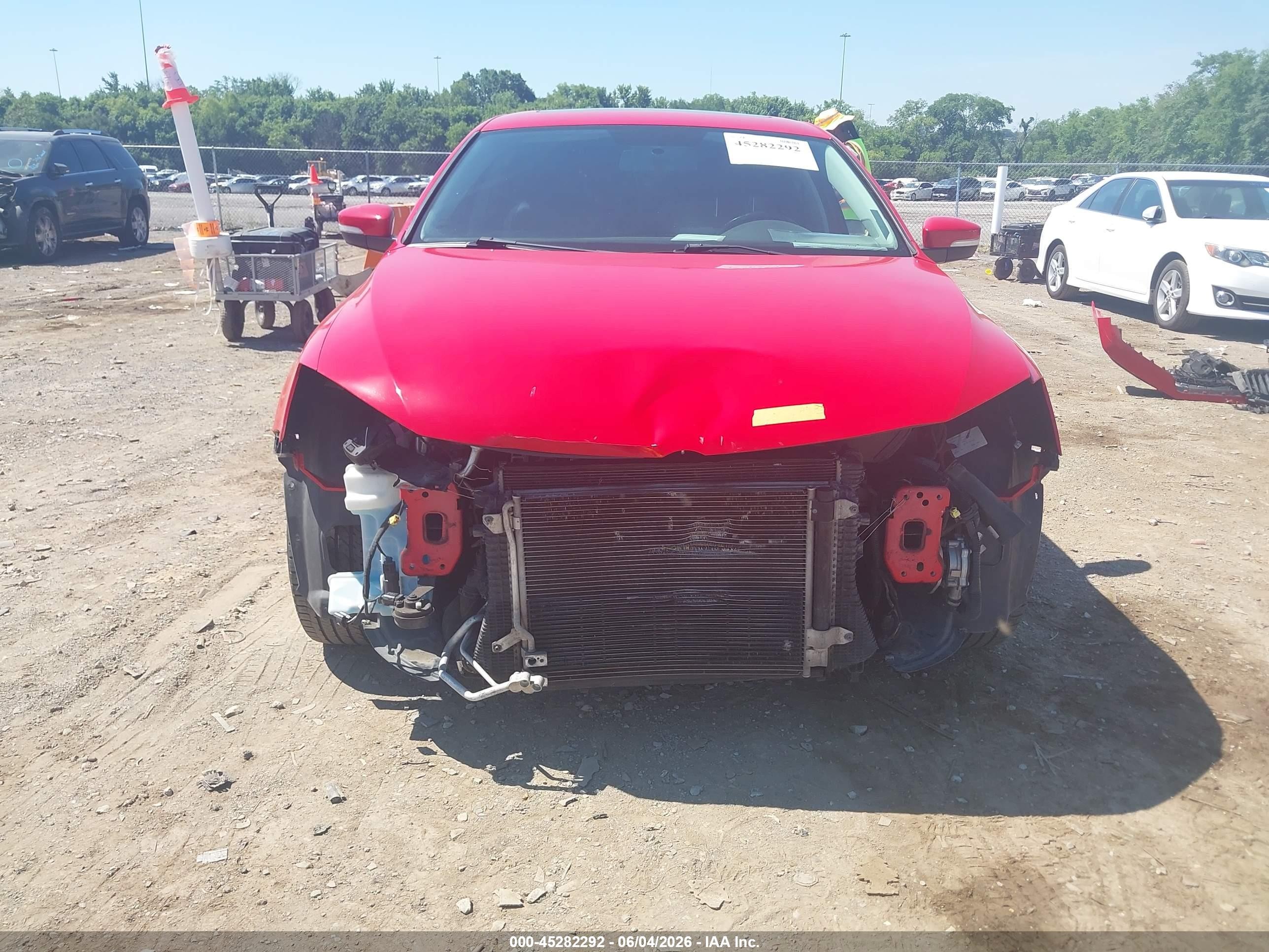 2015 Volkswagen Jetta 1.8t Se Red vin: 3VWD17AJ1FM282831