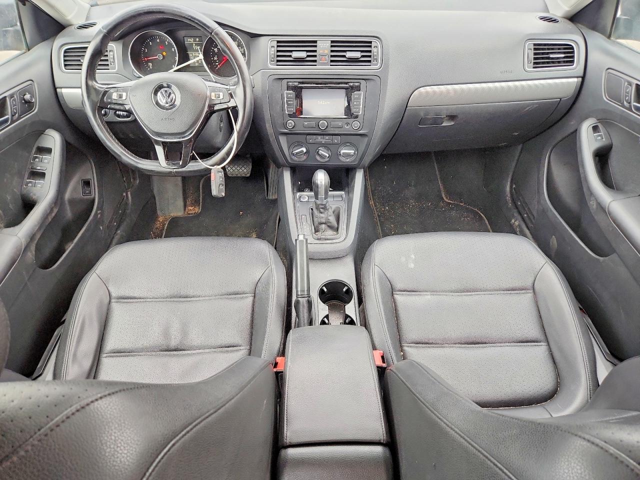 2015 Volkswagen Jetta Se Gray vin: 3VWD17AJ1FM301748