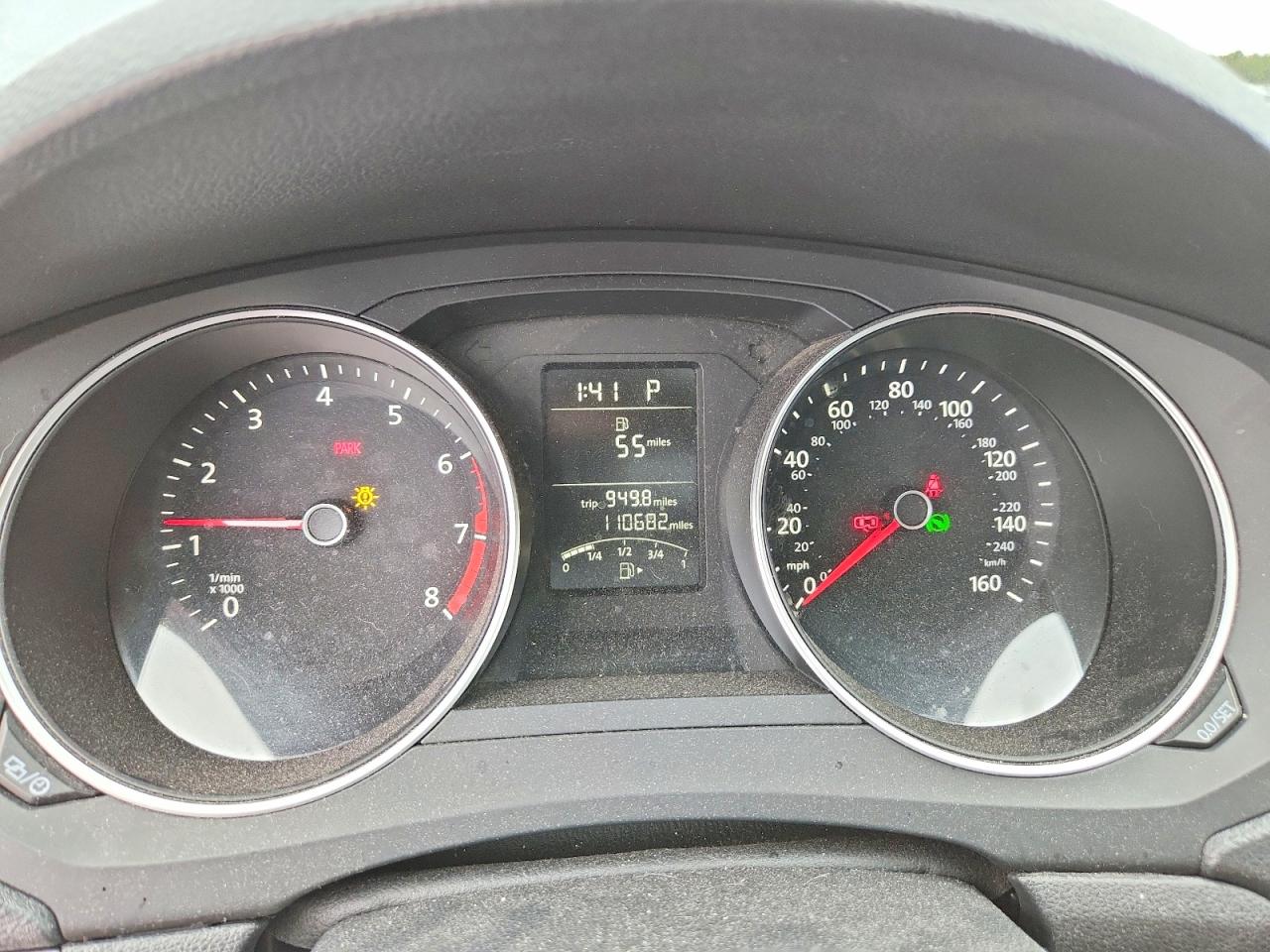 2015 Volkswagen Jetta Se Gray vin: 3VWD17AJ1FM301748